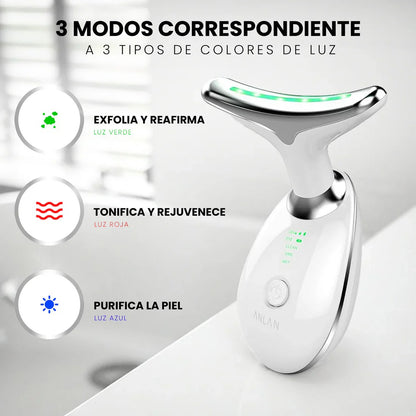 Masajeador Facial Led